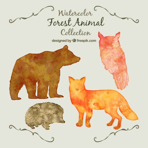 watercolor-animal-silhouttes_23-2147542410