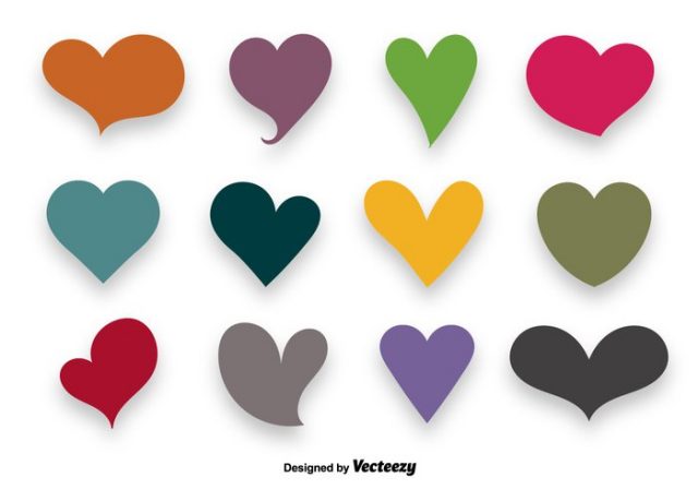 colorful-hearts-vector-set