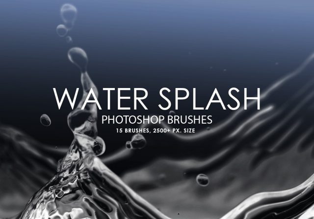 free-water-splash-photoshop-brushes
