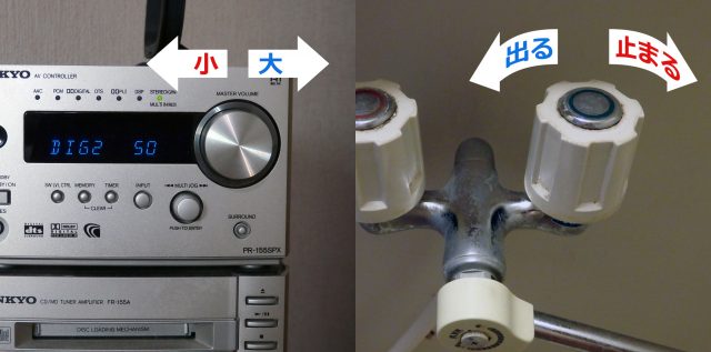 音量蛇口
