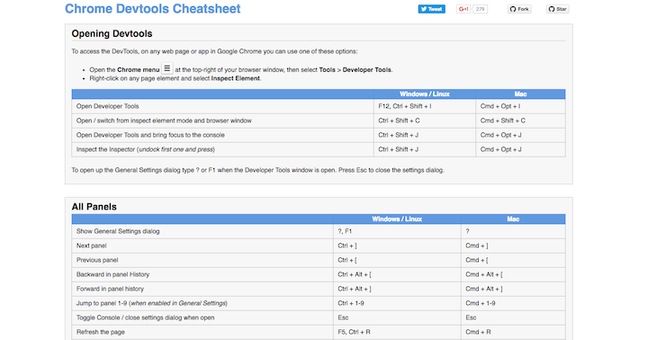 chrome-devtools-cheatsheet
