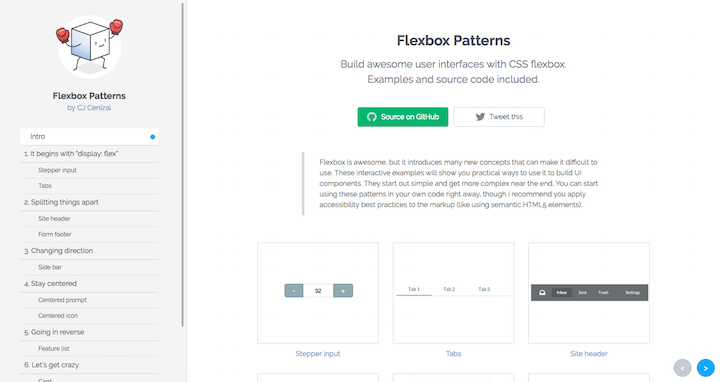 flexbox-patterns