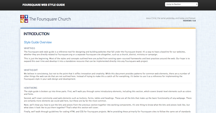 foursquare-sytle-guide