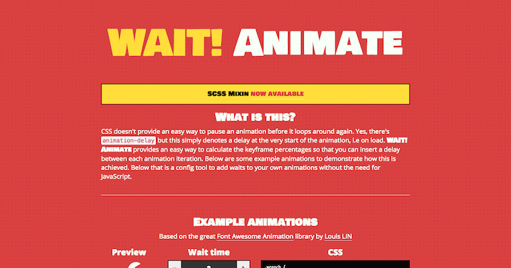 waitanimate