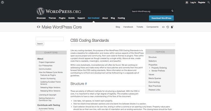 wordpress-sytle-guide