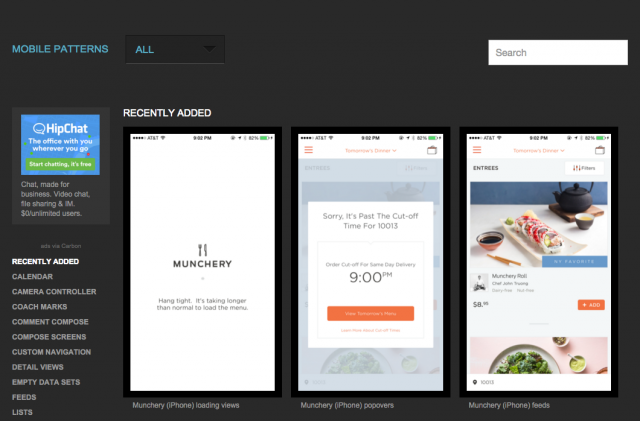 mobilepatterns