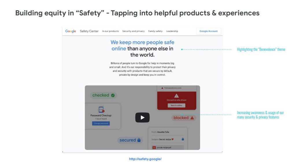 図12：safety.googleのサイト